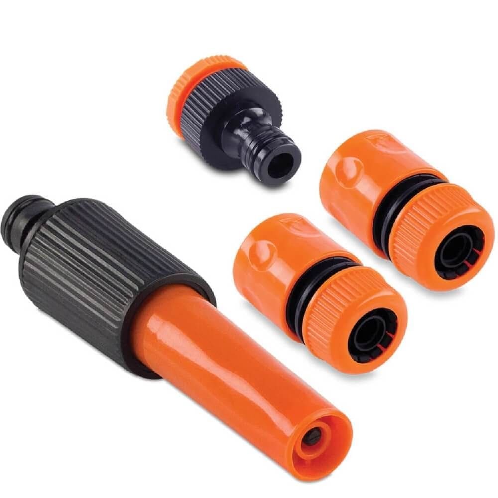 Conjunto para Irrigação com 4 Peças Engate Rápido - 190400061 - FORCELINE