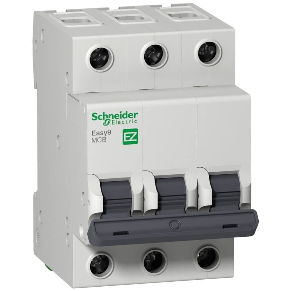 Disjuntor Easy9 3P com Curva C de 50 Ampères e 400 Volts - EZ9F33350 - SCHNEIDER