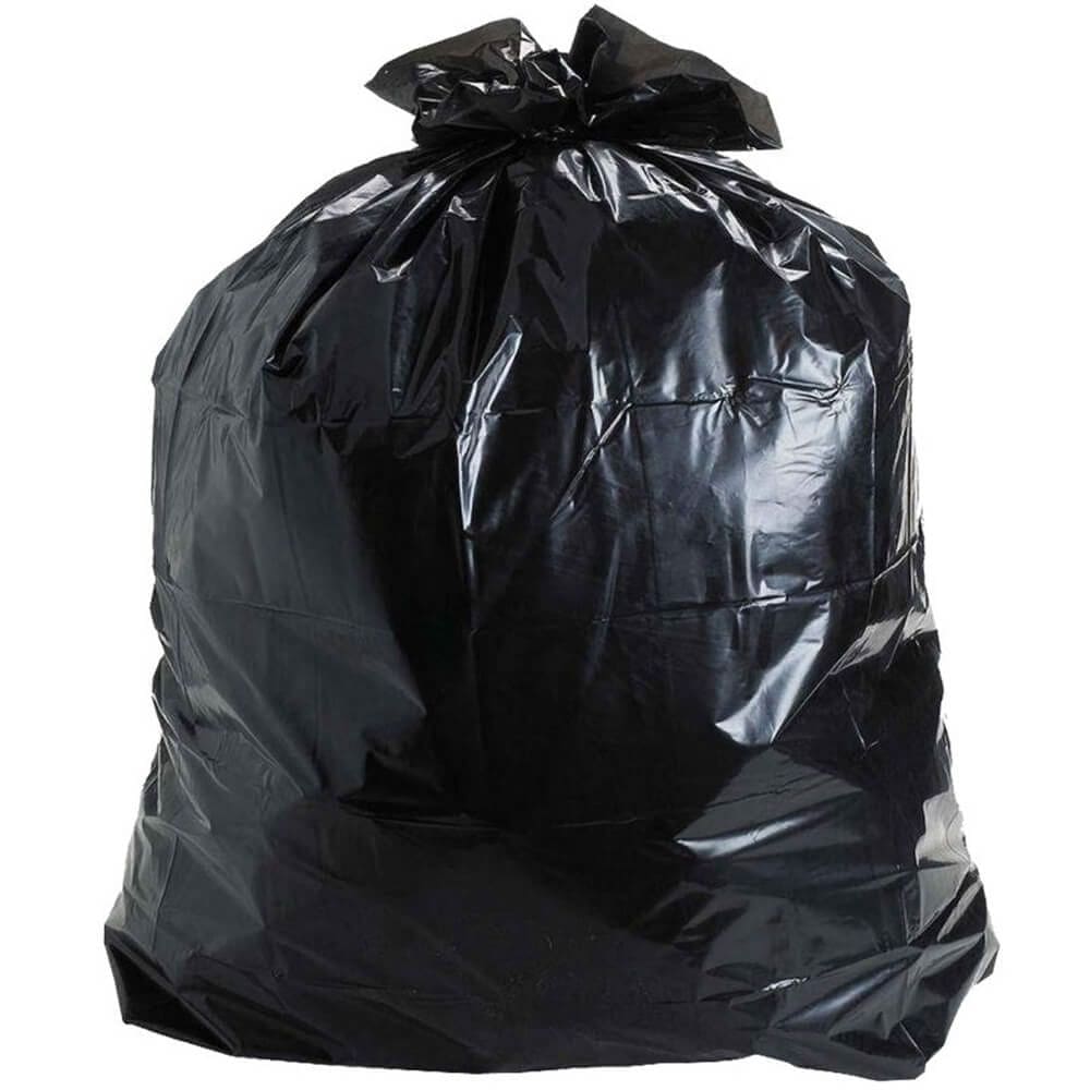 Saco de Lixo Preto 40 Litros Embalagem com 50 Unidades - KUBERA