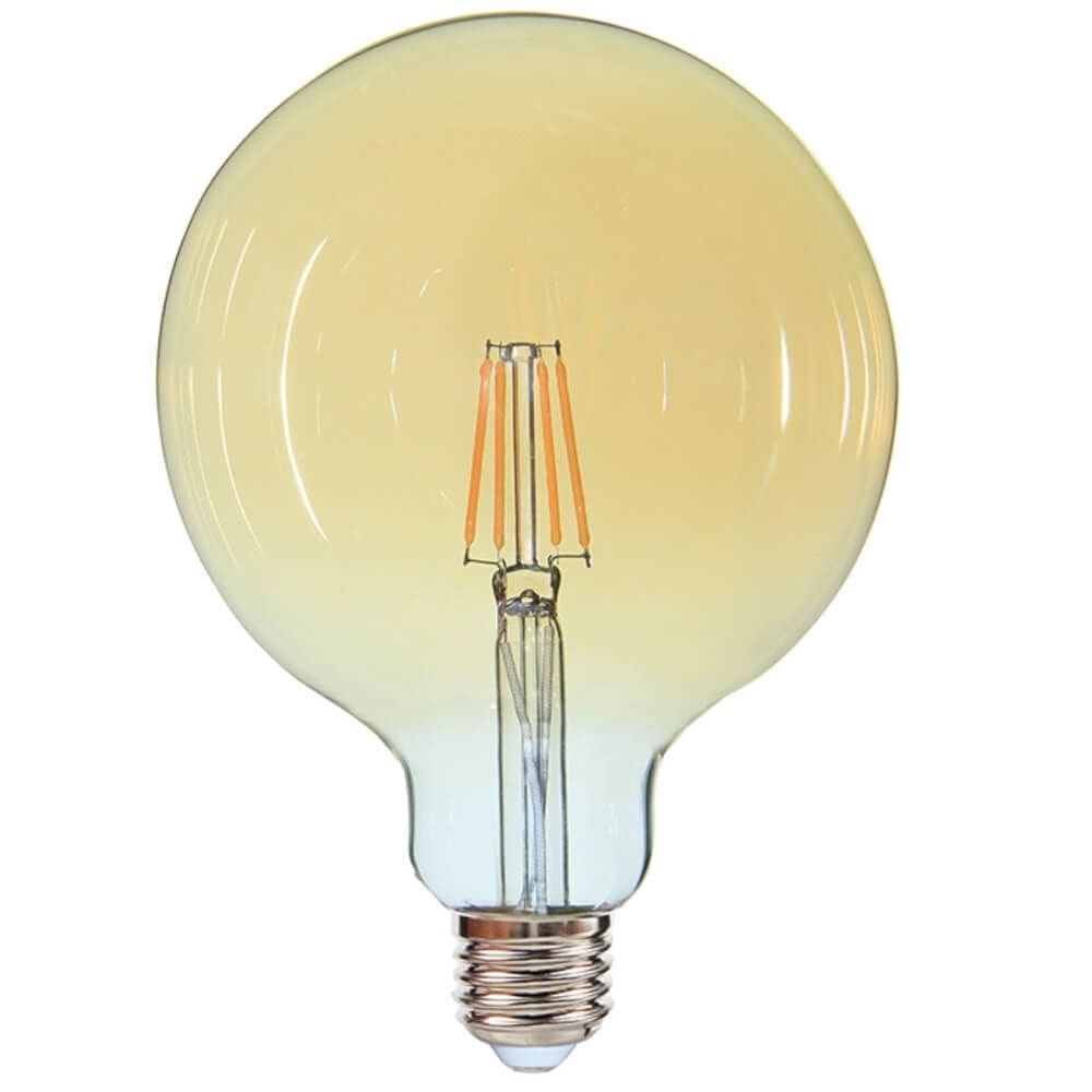 Lâmpada Vintage Led Globo G125 Bivolt de 4 Watts e 2400K - 05355 - OUROLUX
