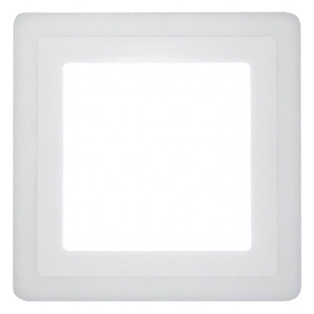 Painel Led Dual Color Embutir Quadrado 18 Watts + 6 Watts - 15070108 - TASCHIBRA