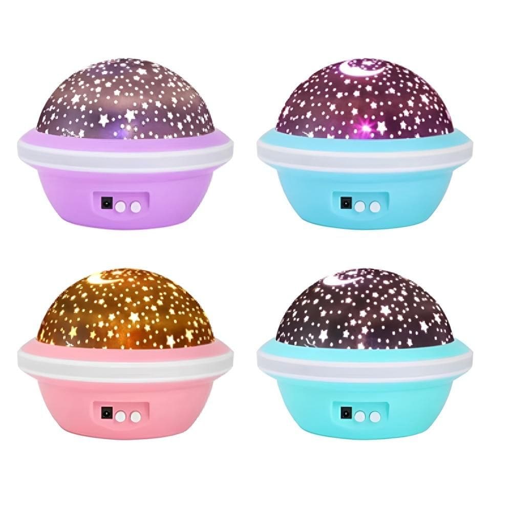 Luminaria Abajur Projetor Star Master Estrelas Lua Ceu Estrelado Globo Noite Romantica Infantil Quarto Bebe Crianca Adul