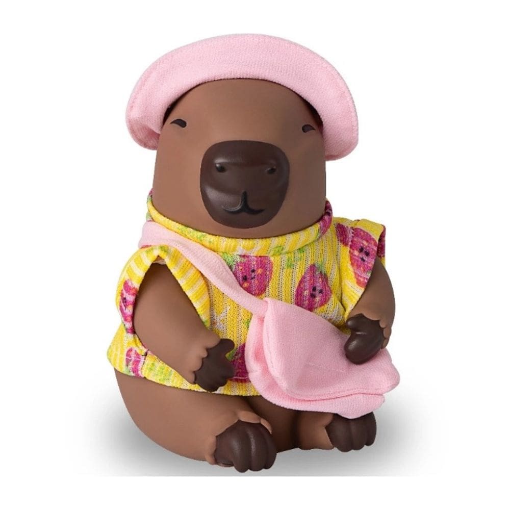 Boneca Capivara Menina com Sueter  - Diver Toys