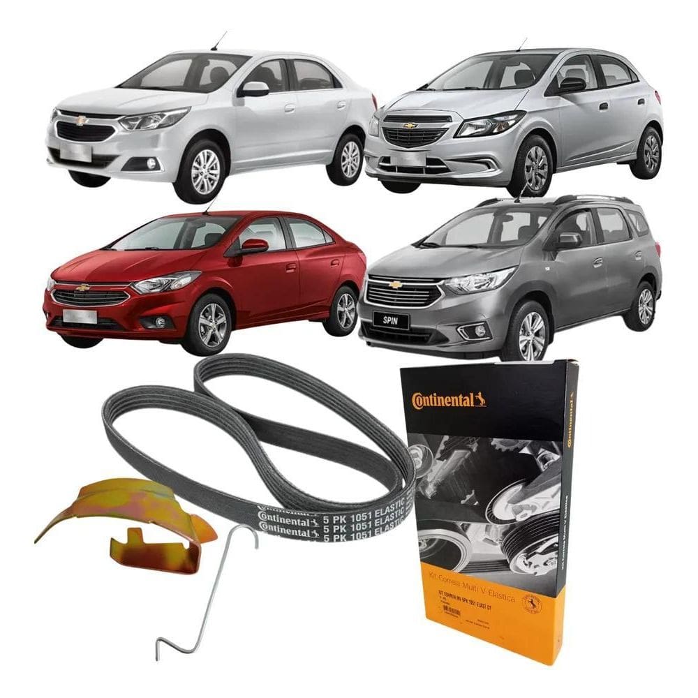 3X Correia Alternador Prisma Onix Cobalt Spin 2019