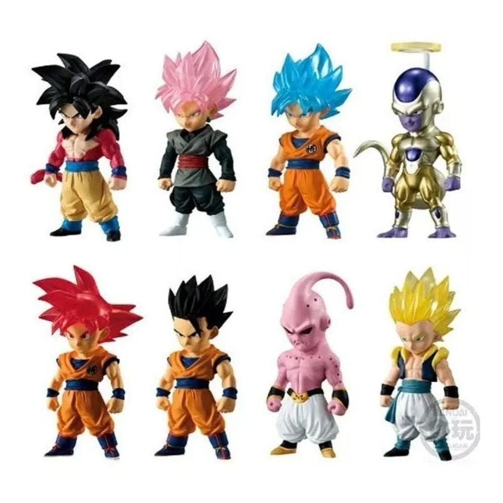3X Kit 4 Action Figure Miniaturas Bonecos Dragon Ball Z