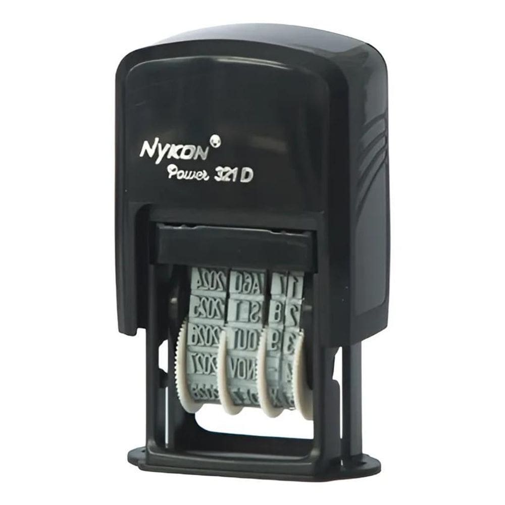 3X Carimbo Datador Automático Nykon 321D 4X22Mm Auto Entint