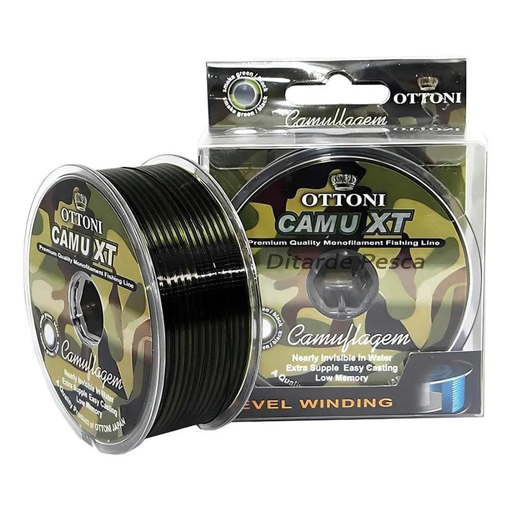 3X Linha Camu Xt Ottoni Monofilamento 0,30Mm 300M