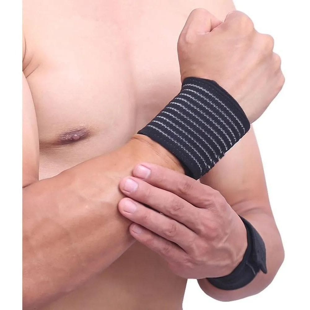 3X Faixa Protetora Para Pulso Punho Cross Esporte Musculação