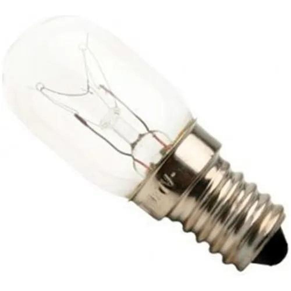 3X Lâmpada P/Fogão Geladeira Microondas Soquete E-14 15W Luz