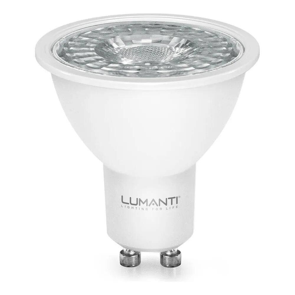 3X Lâmpada Dicroica Led Gu10 6500K Branca Fria Mr16 127-220V