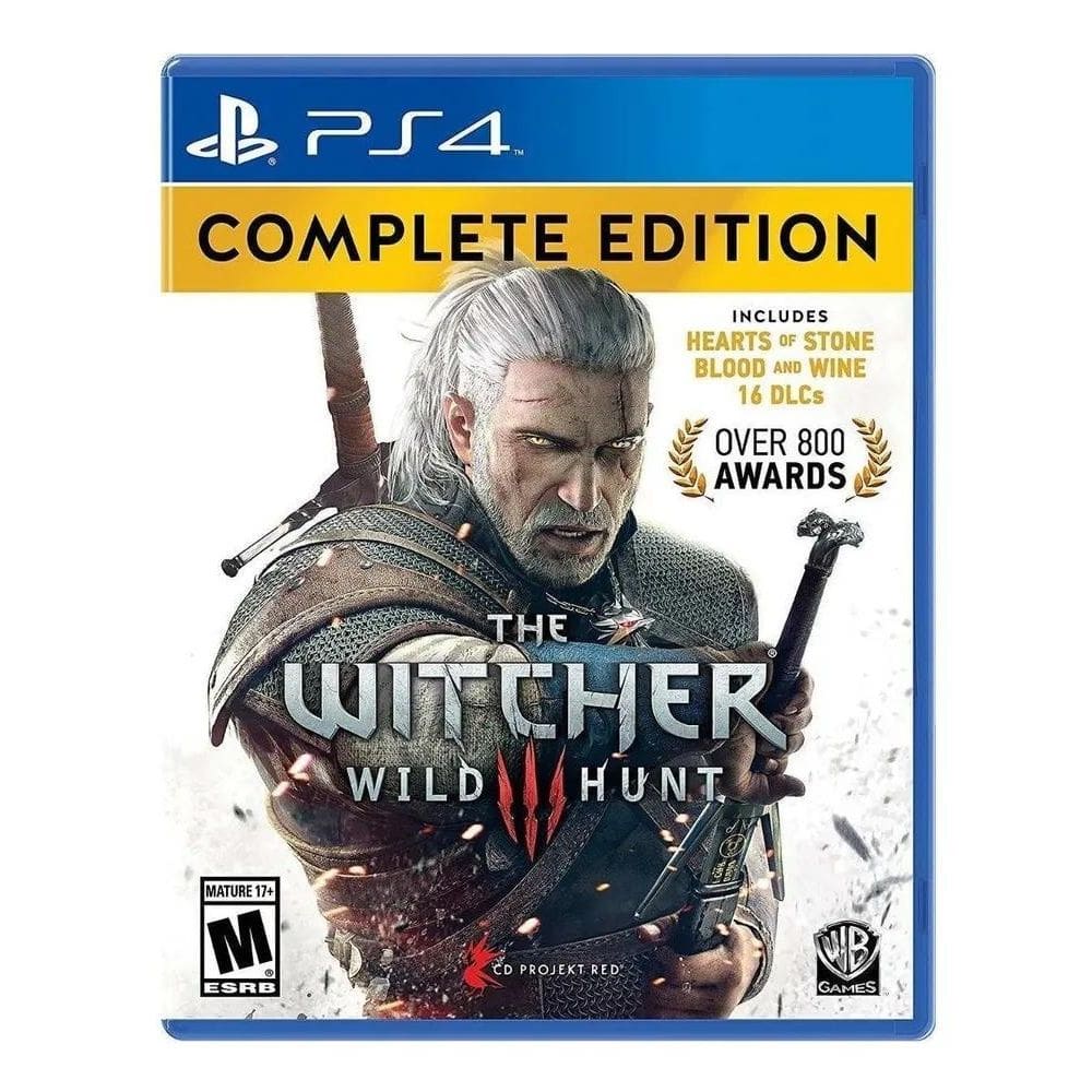 3X The Witcher 3: Wild Hunt Complete Edition Físico