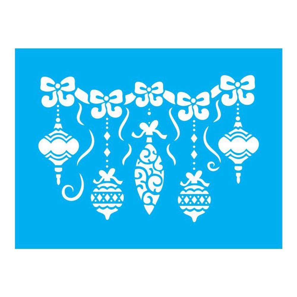 Stencil Tamako Enfeite Natal - 15X20Cm - Ref A2759