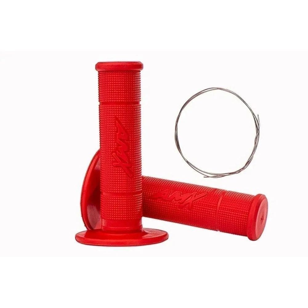 3X Manopla Punho Moto Universal Trilha Motocross Street Amx