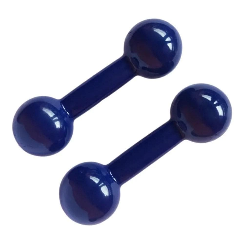 3X Halter Emborrachado De 1 Kg Par