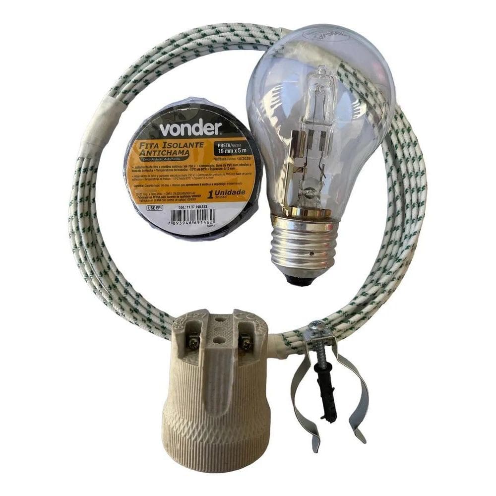 3X Kit Iluminação Para Churrasqueira - Rápido E Fácil Montag