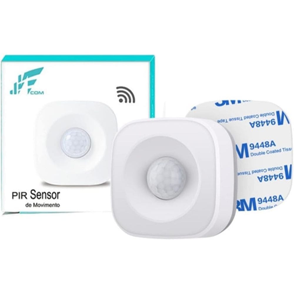 Sensor Detector De Movimento Inteligente Wifi PIR TUYA Smart Life Casa Inteligente SA-SP040
