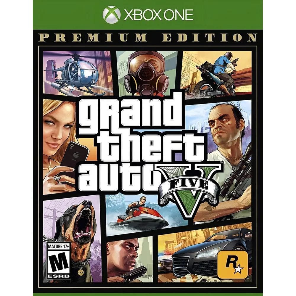 3X Grand Theft Auto V Premium Edition Físico