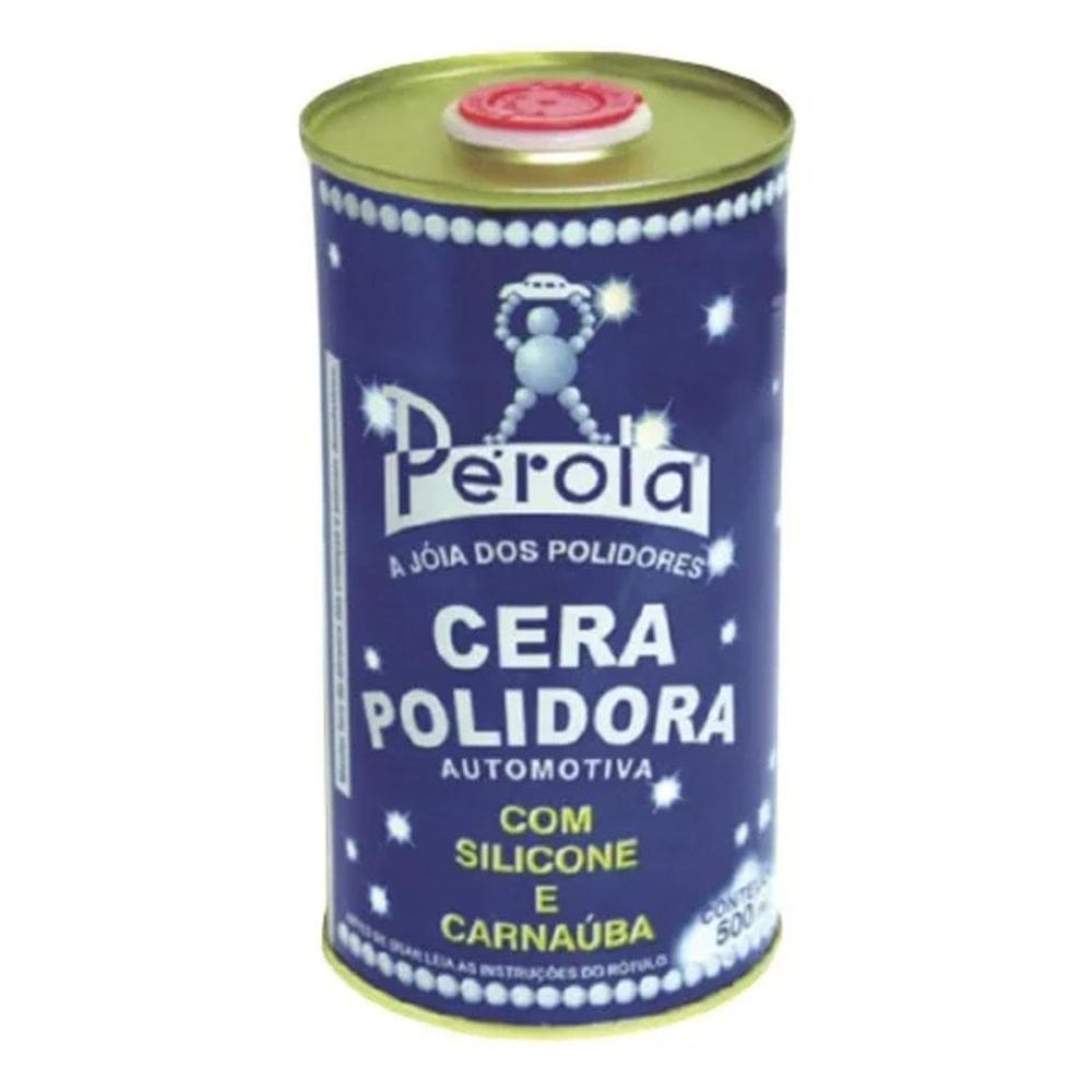 3X Pérola, Cera Liquida Polidora, Brilho E Proteção 500 Ml