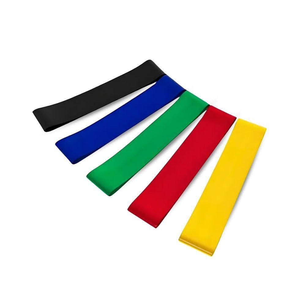 Cinto Para Exercicios Fisicos Kit Com 5 Elasticos