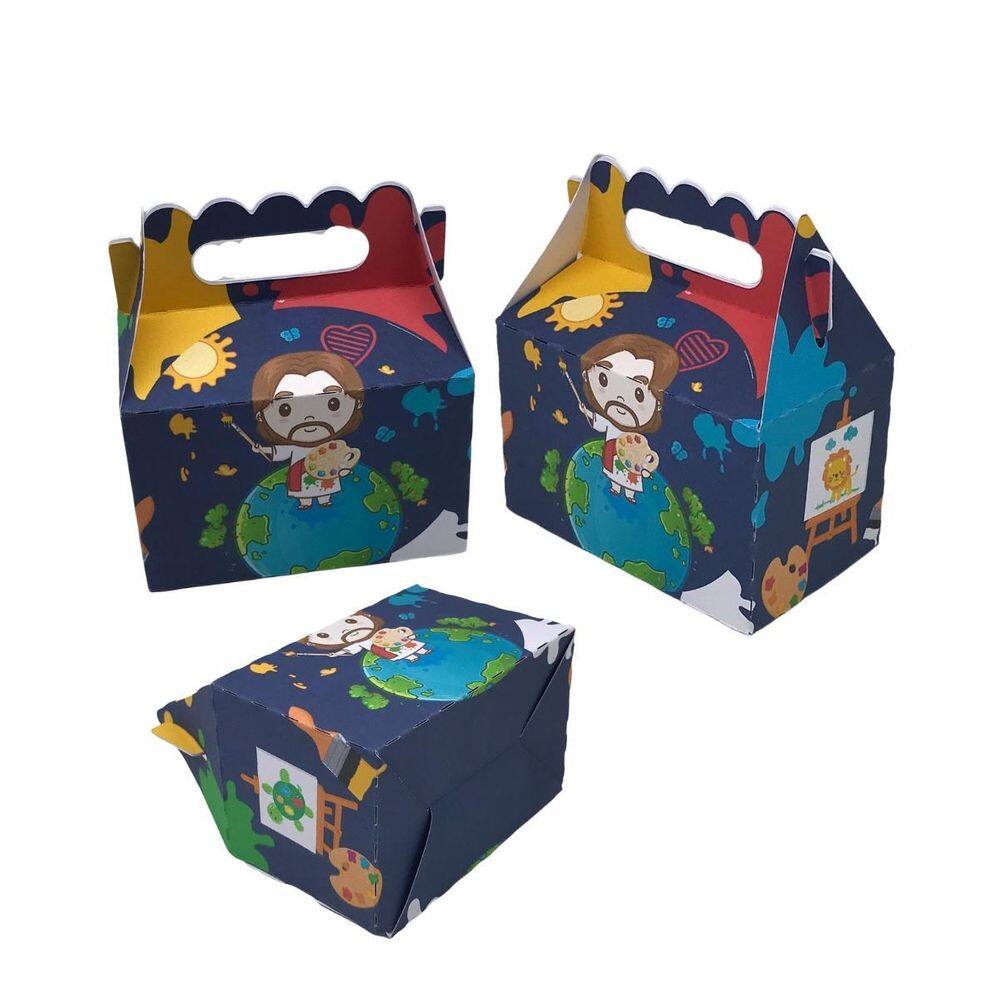 10 Lembrancinha Festa O Maior Pintor Do Mundo - 10 Maletinha