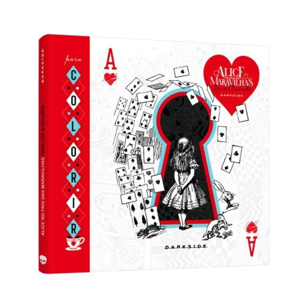 Alice No País Das Maravilhas: Para Ler E Colorir