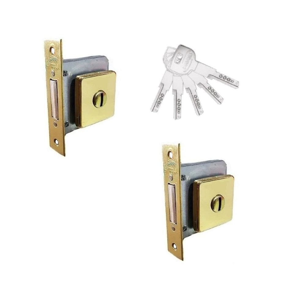 Fechadura Auxiliar Tecnoponto 40mm - Compacta e Robusta