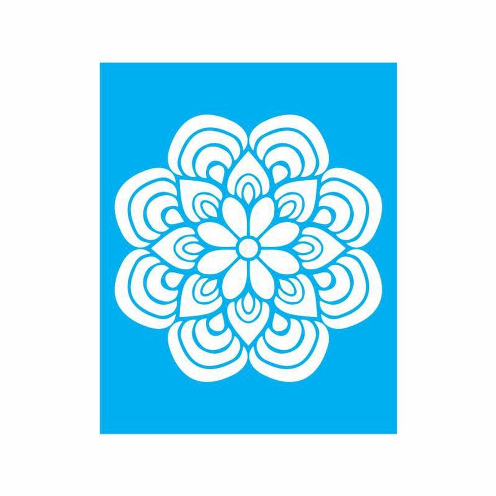 Stencil Tamako Mandala - 20X25Cm - Ref 9069