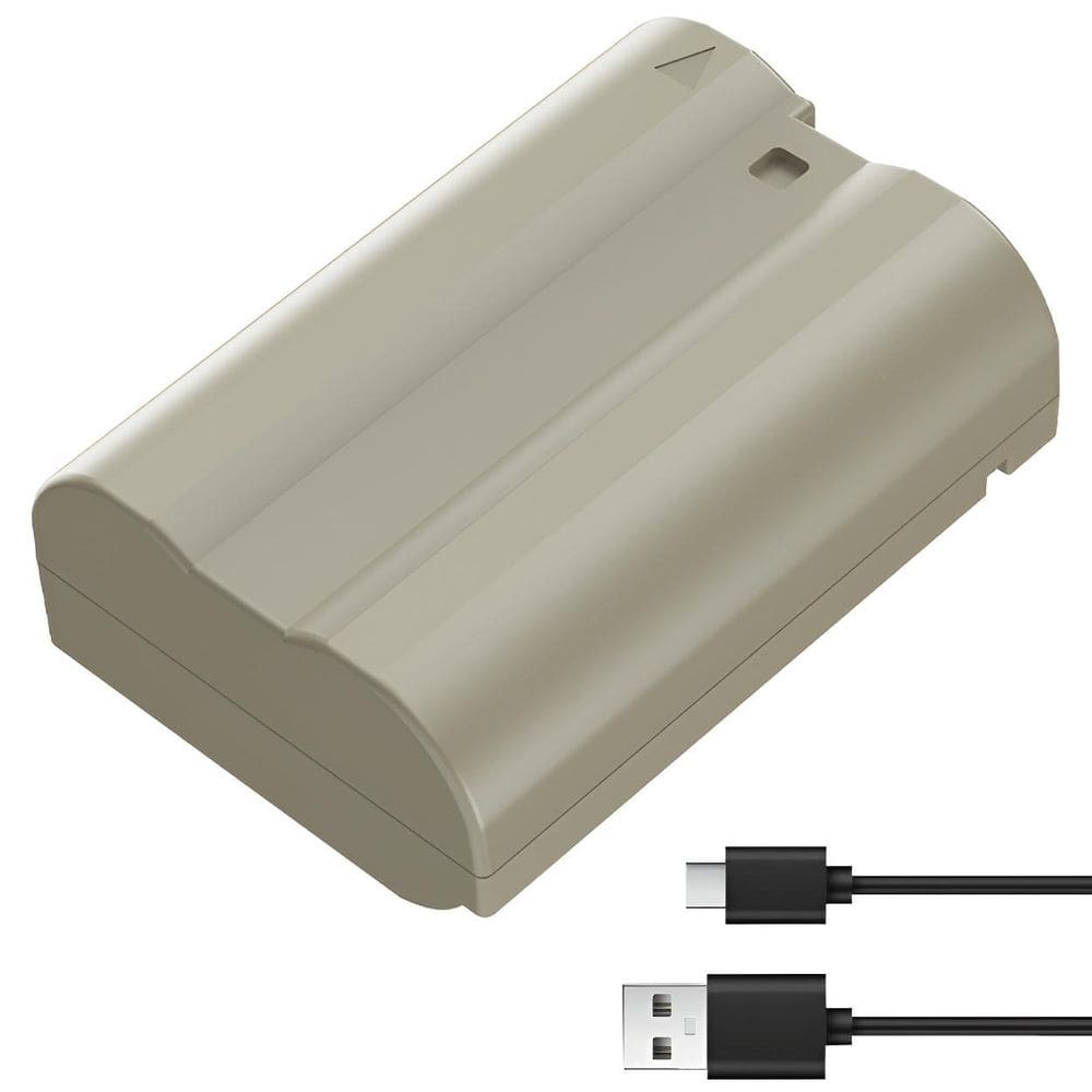 Bateria Mamen En-El15 Usb-C Para Câmeras Nikon