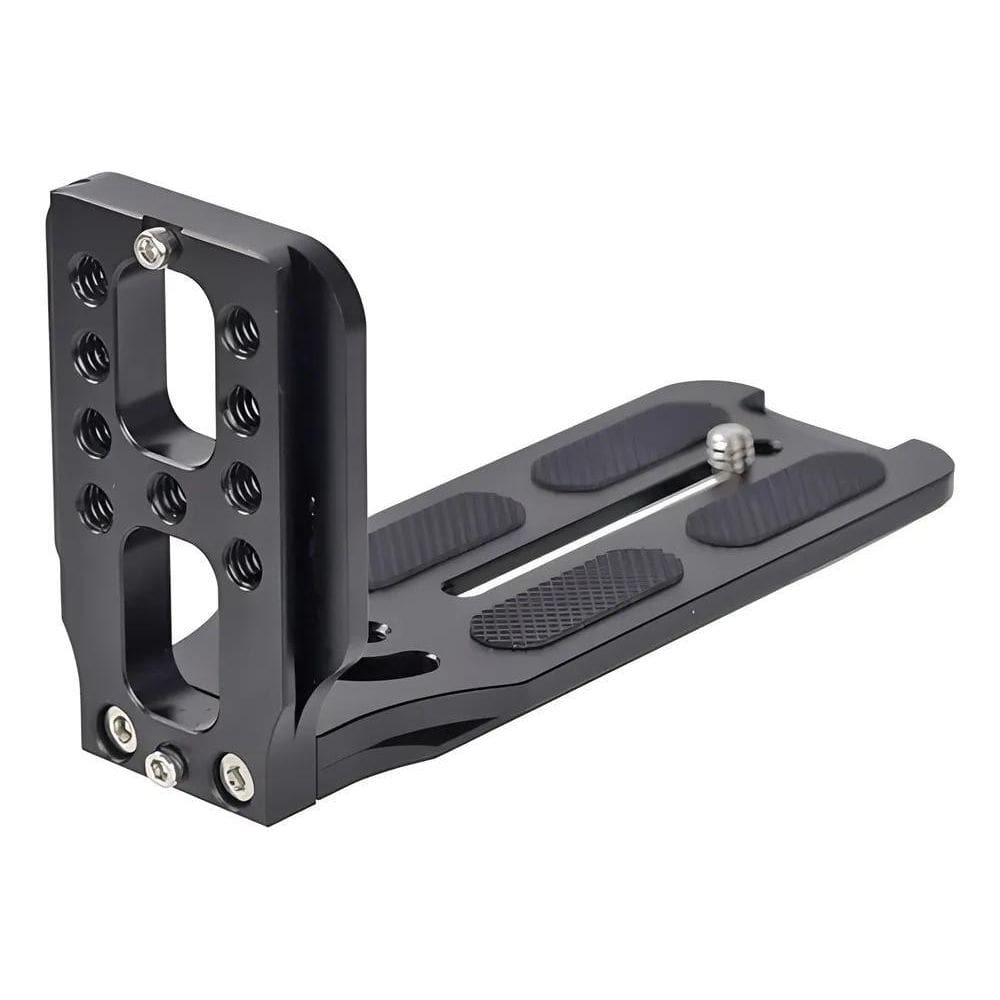 3X Plate Tripé Gimbal Câmera Na Vertical L Suporte Alumínio