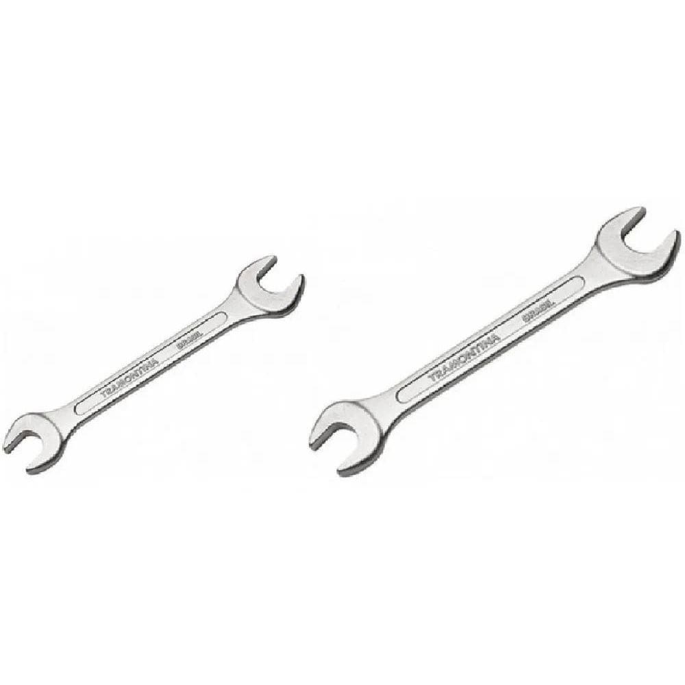 3X Duas Chaves De Boca Ou Fixa Tramontina Med. 14 15 16 17