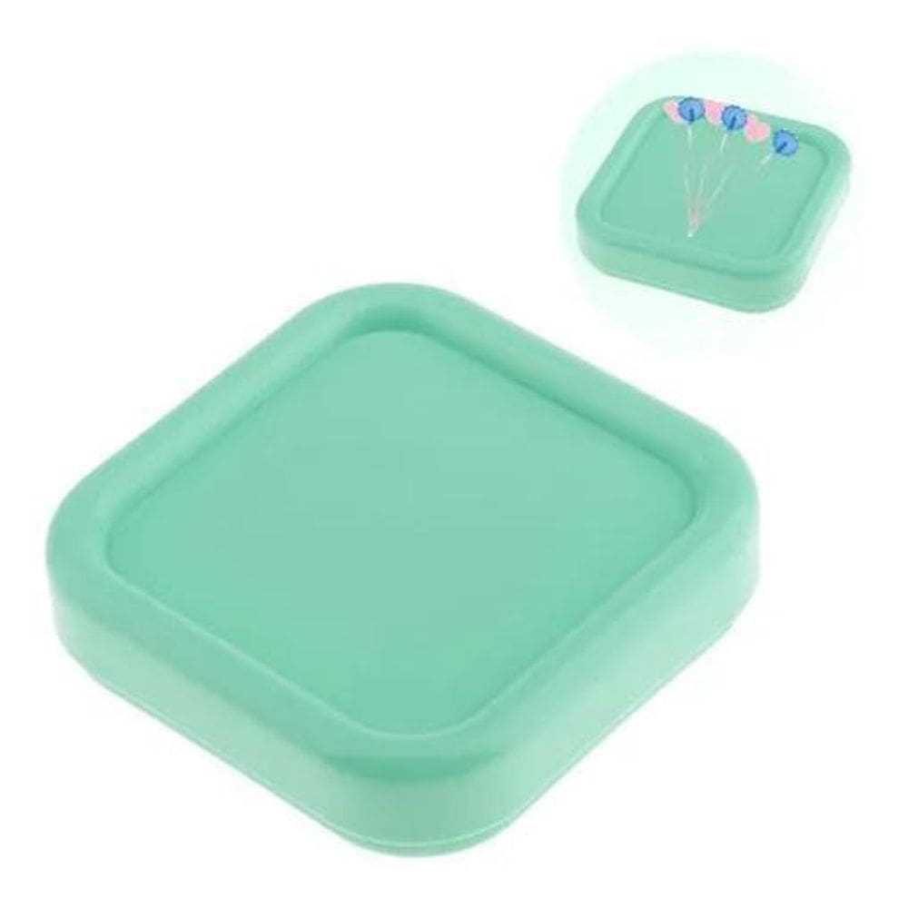 3X Porta Alfinete Alfineteiro Magnético Super Imã Costura