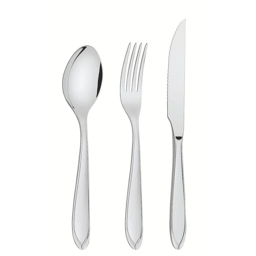 Faqueiro Tramontina Laguna Em Aço Inox Com Facas Para Churrasco 16 Peças