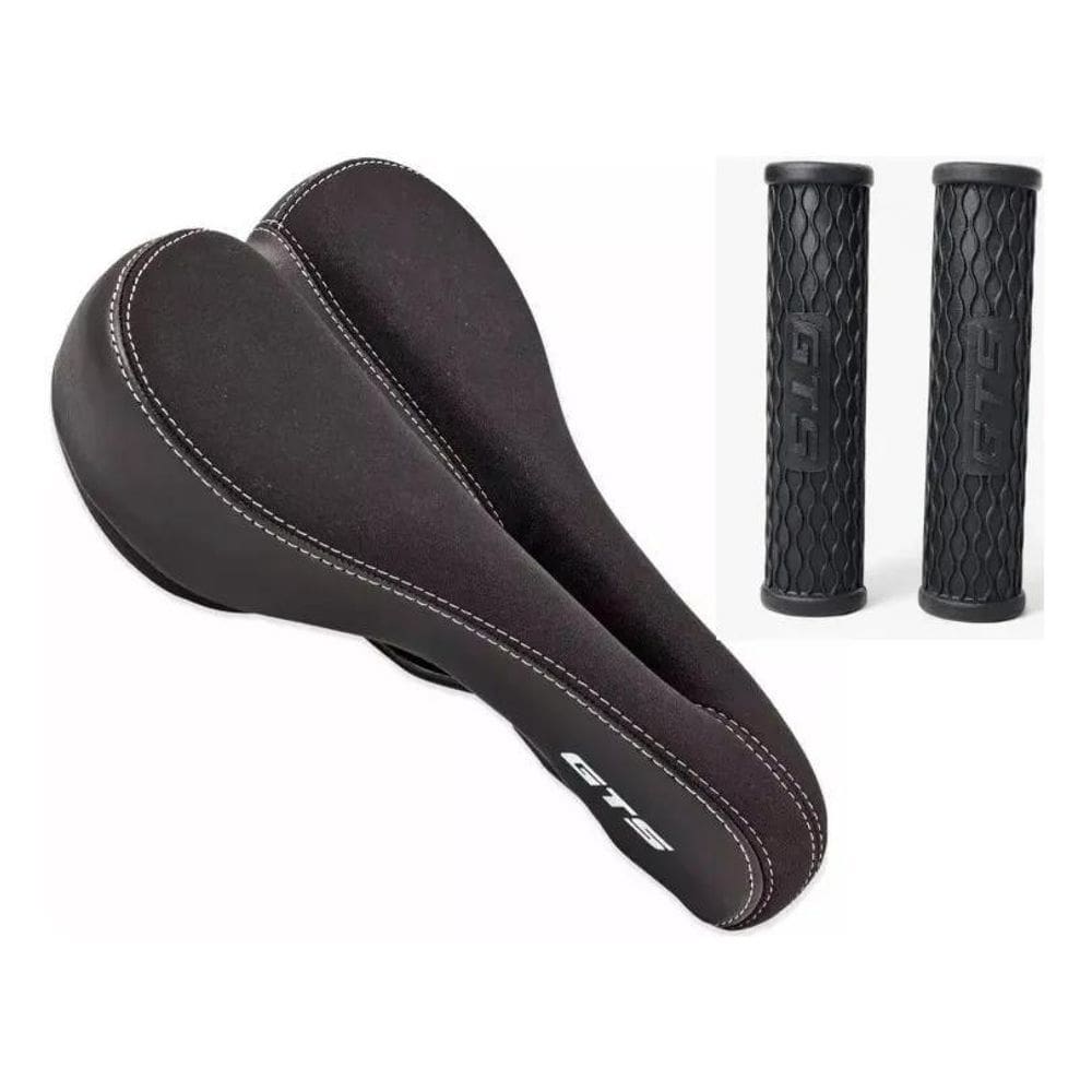 3X Banco Selim Gts Vazado Neoprene Mtb Super Confortável Bik