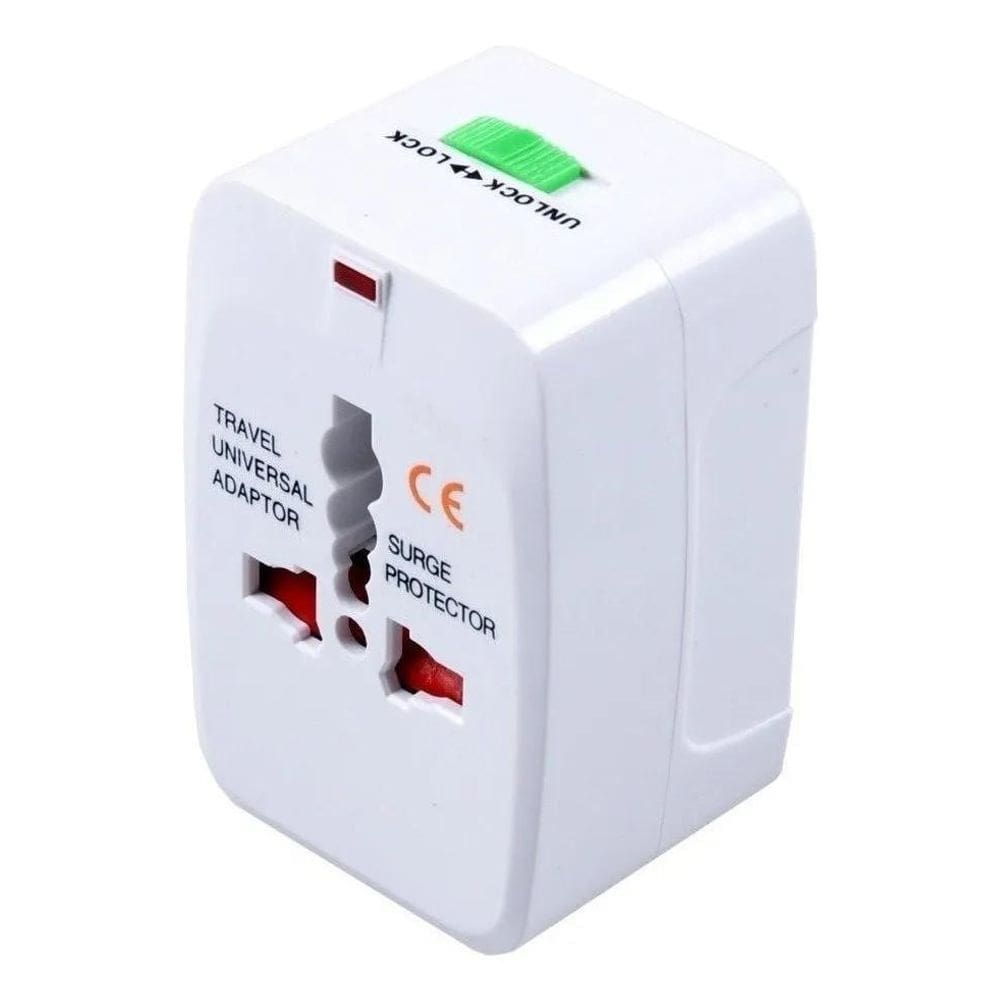 3X Adaptador Tomada Universal Internacional All-In-One 110V/