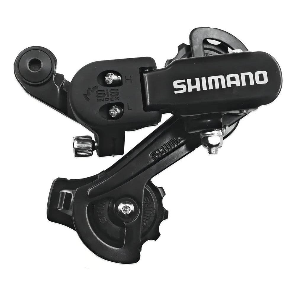 3X Cambio Traseiro Shimano Tz31 6/7V Sem Gancheira Mtb Bike
