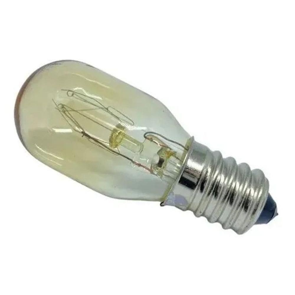 3X Lampada E14 15W 127V Para Lustres Geladeiras Microondas