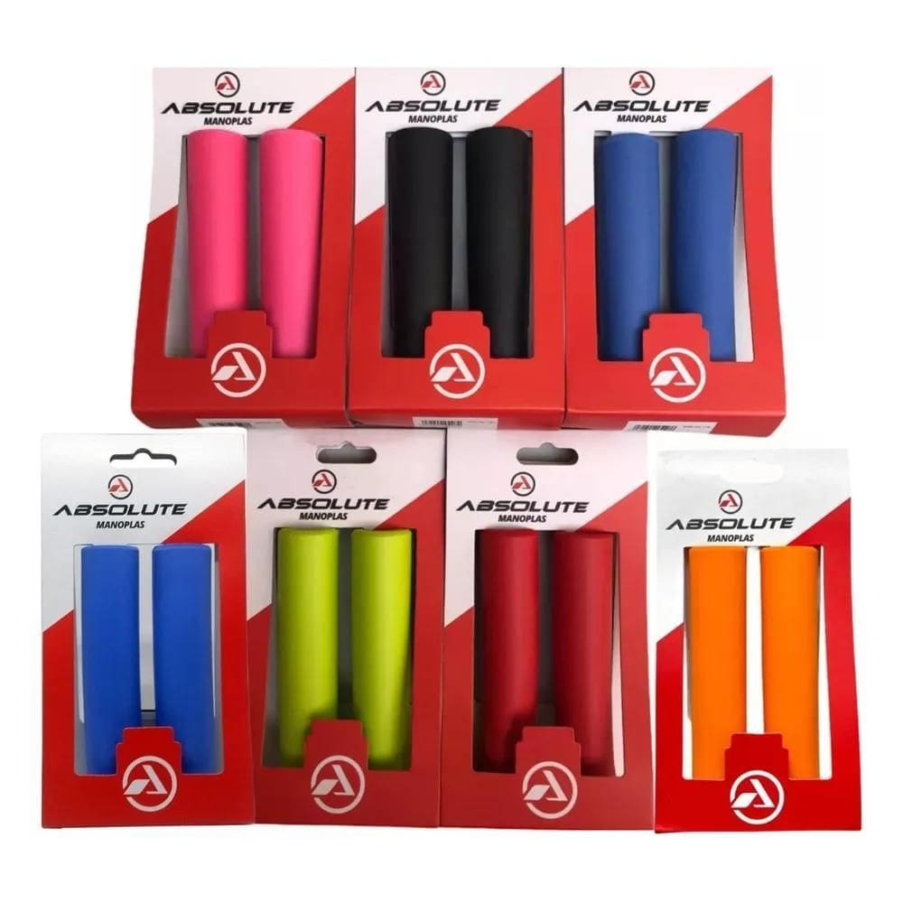 3X Manopla Punho Bike Absolute Espuma Gel Silicone Escolha C