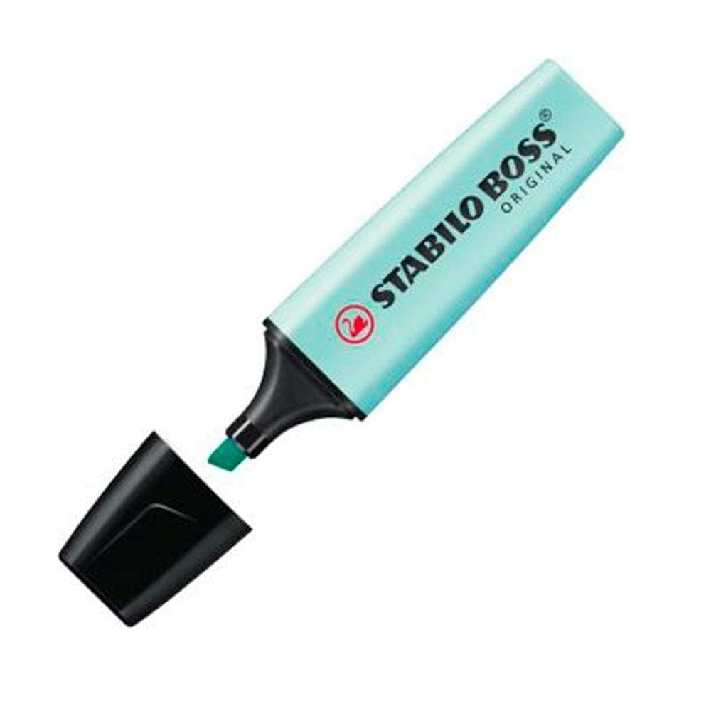 Pincel marca texto Boss Pastel - Azul - 70/113 - Stabilo