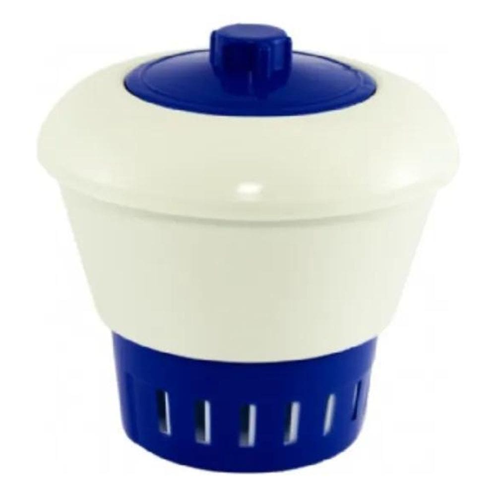 3X Clorador Flutuante Médio Para Pastilhas De Cloro Piscina