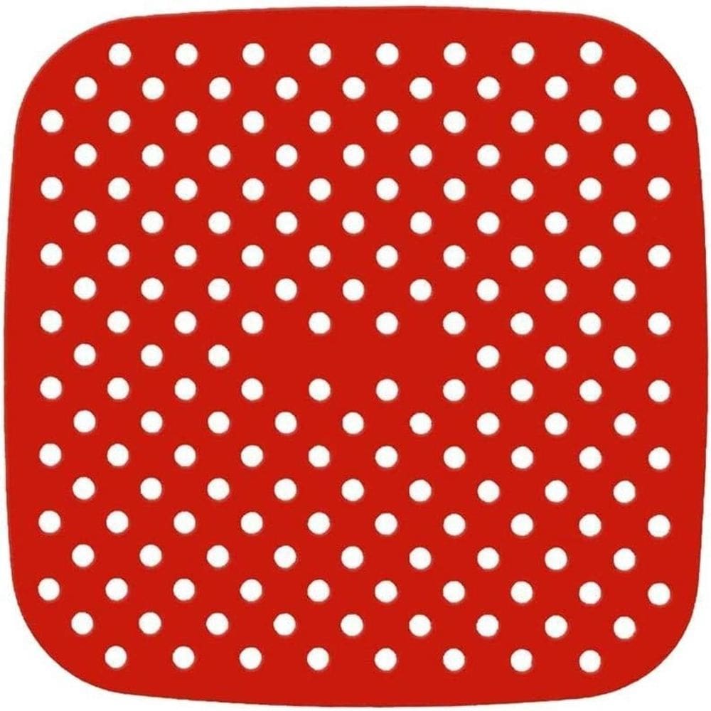 Kit 4 Protetores Quadrados Tapete Silicone Fogão Indução 19 cm Almofada Protetora