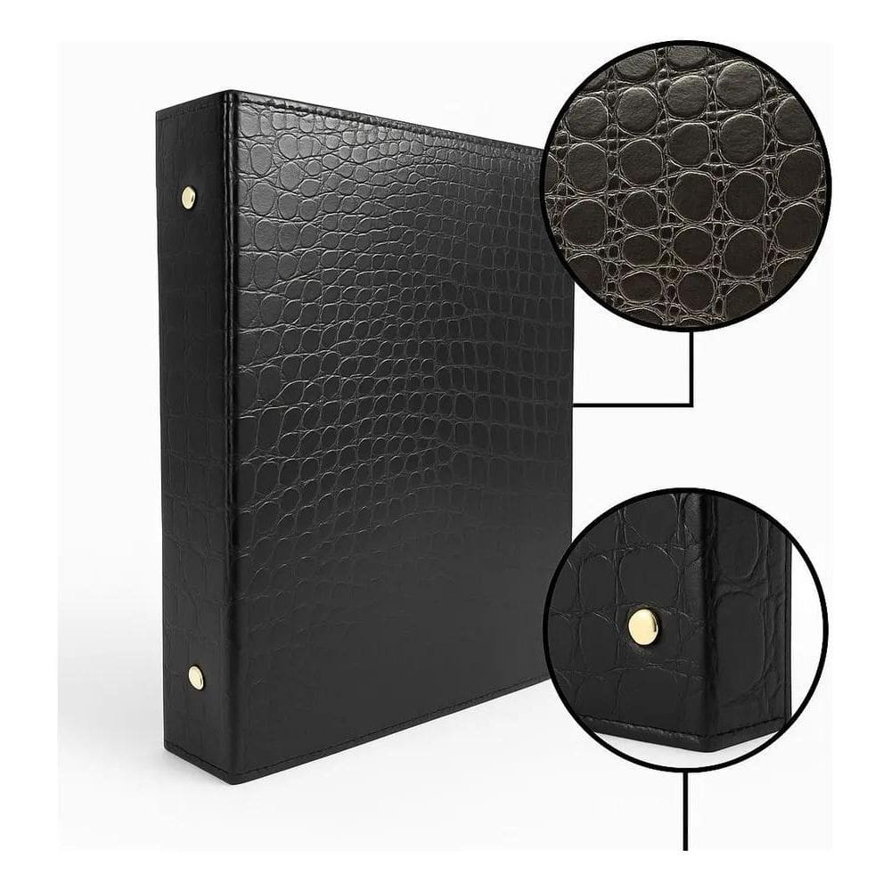 3X Pasta De Hino Para Coral De Igreja Nº5 23,5X31,5Cm Croco