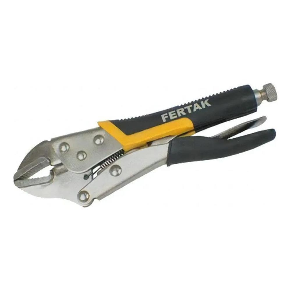 3X Alicate Pressão Fertak Alicate De Pressão Mordente 25 Cm