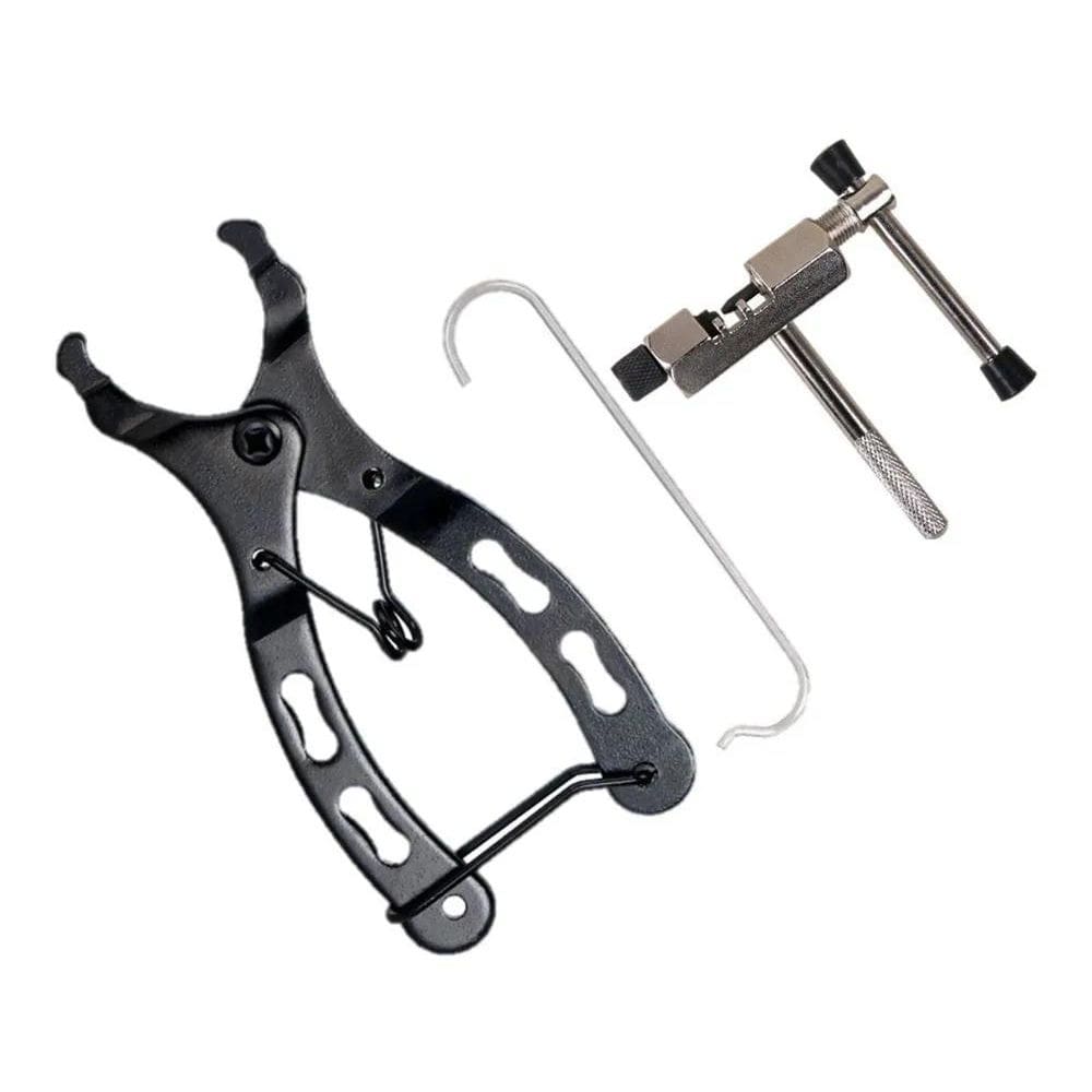 3X Kit Chave Extrator De Corrente Bike + Alicate Power Link