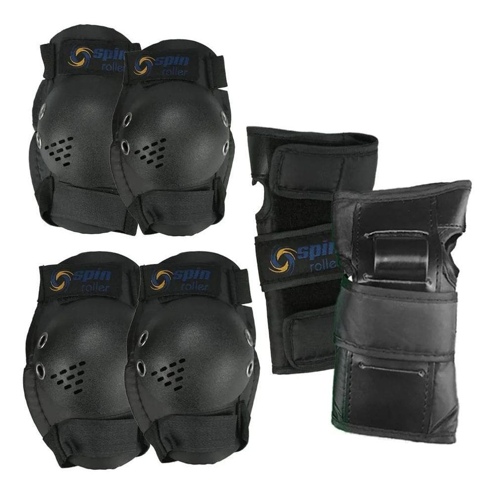 3X Kit Proteção Adulto/Infant. Skate Patins Longboard Segura