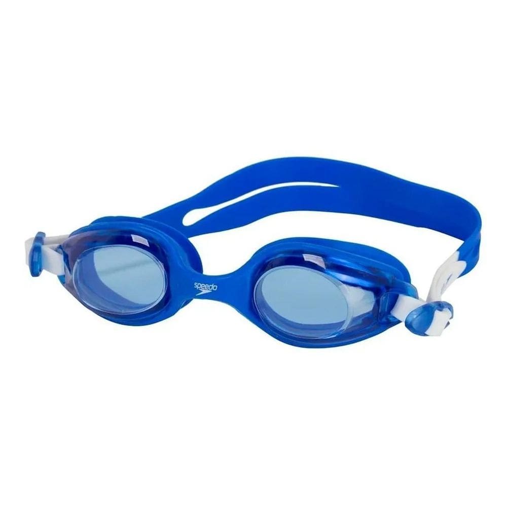 3X Óculos Natação Speedo Jr Olympic Infantil Cor Azul/Azul