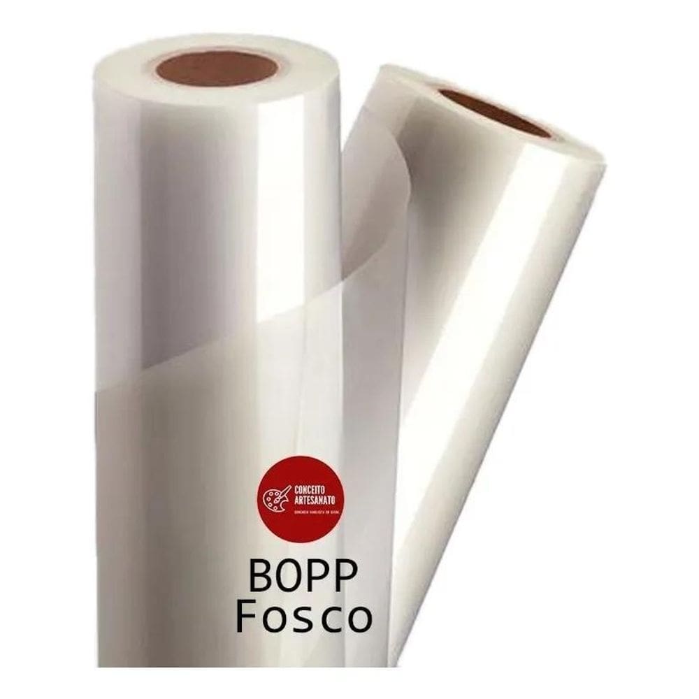 3X 10 Metros Bopp Fosco 22Cm 1 Linha Top