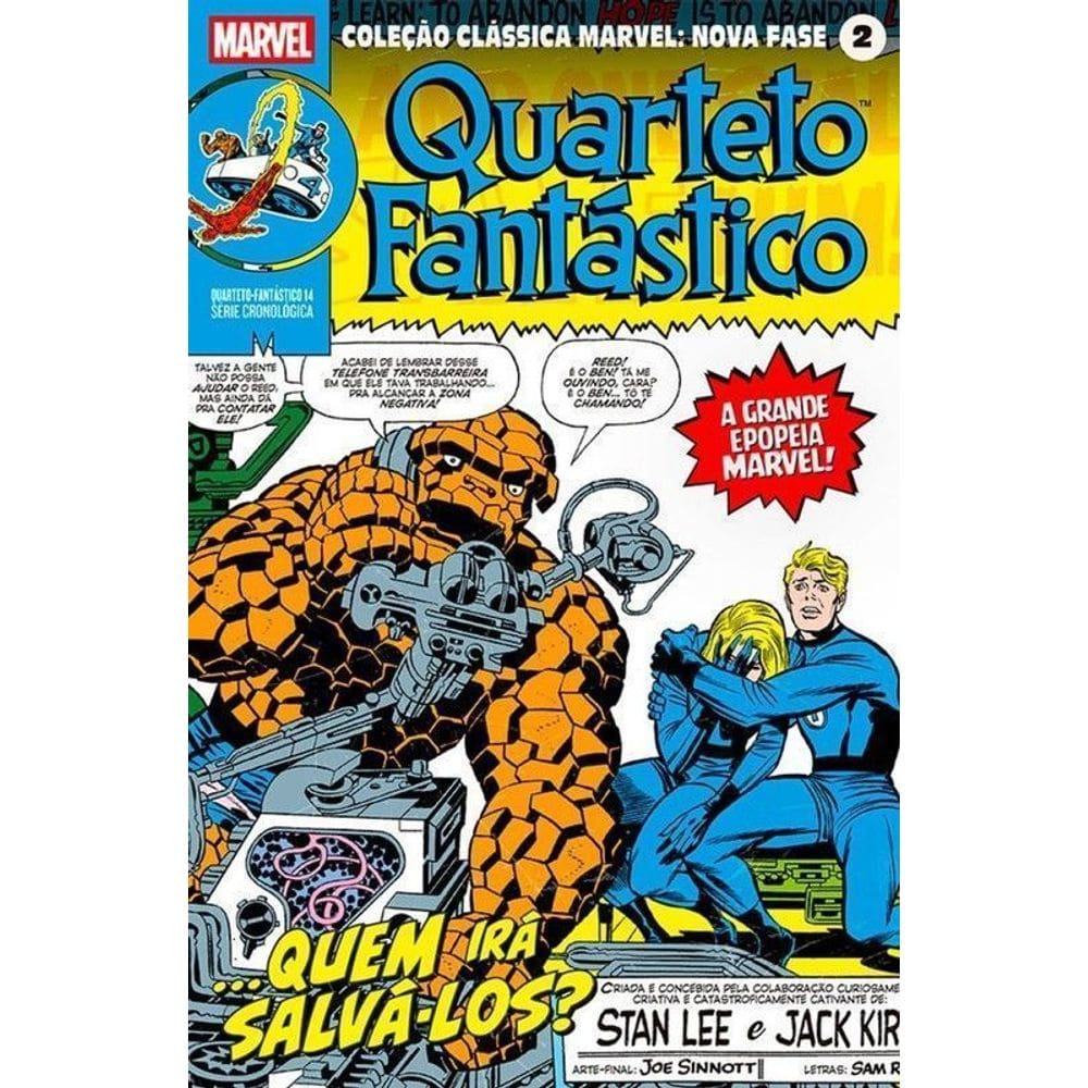 Coleção Clássica Marvel - Nova Fase - Vol. 02 - Quarteto Fantástico 14