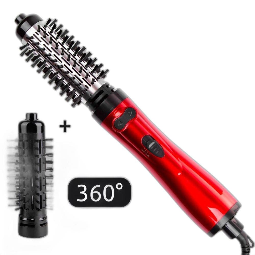 Escova Rotativa 2 Em 1 Potente Modela Seca Alisa Cabelo