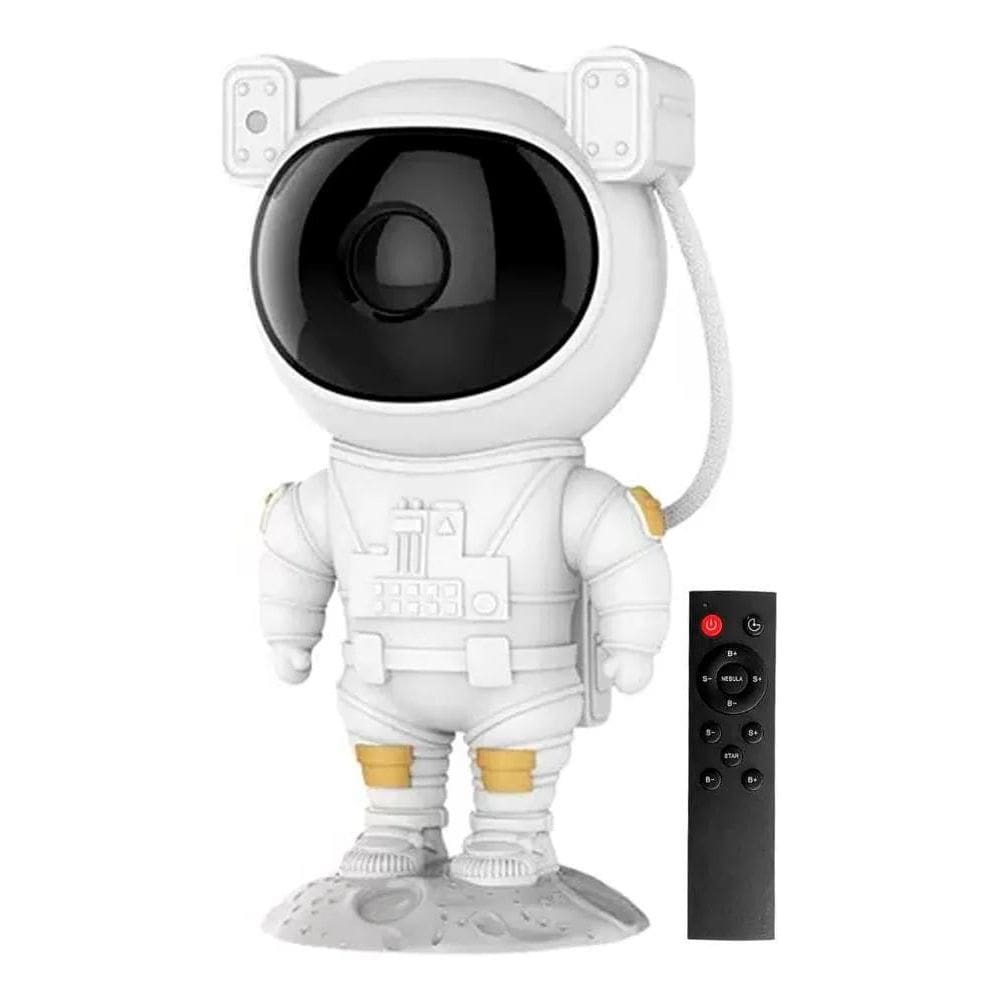 3X Luminaria Projetor De Luz Astronauta Galaxy Ligth Estrela