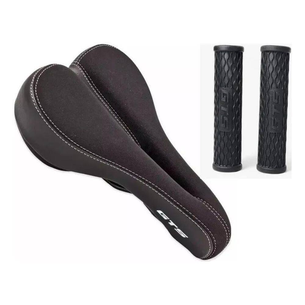 3X Banco Selim Gts Vazado Neoprene Mtb Super Confortável Bik